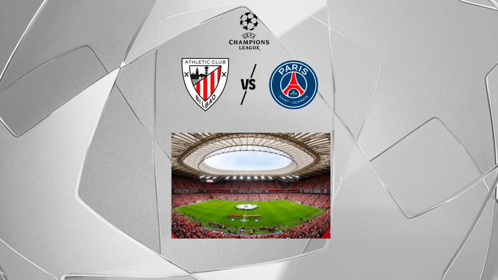 Win two tickets for the Athletic Club vs PSG Champions League match!